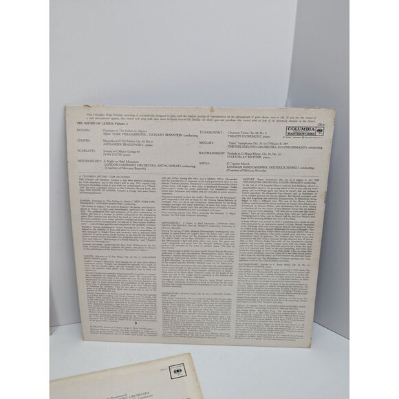 The Sound Of Genius Volume 1,2,3 Columbia Record Club Columbia Masterworks - Picture 9 of 10
